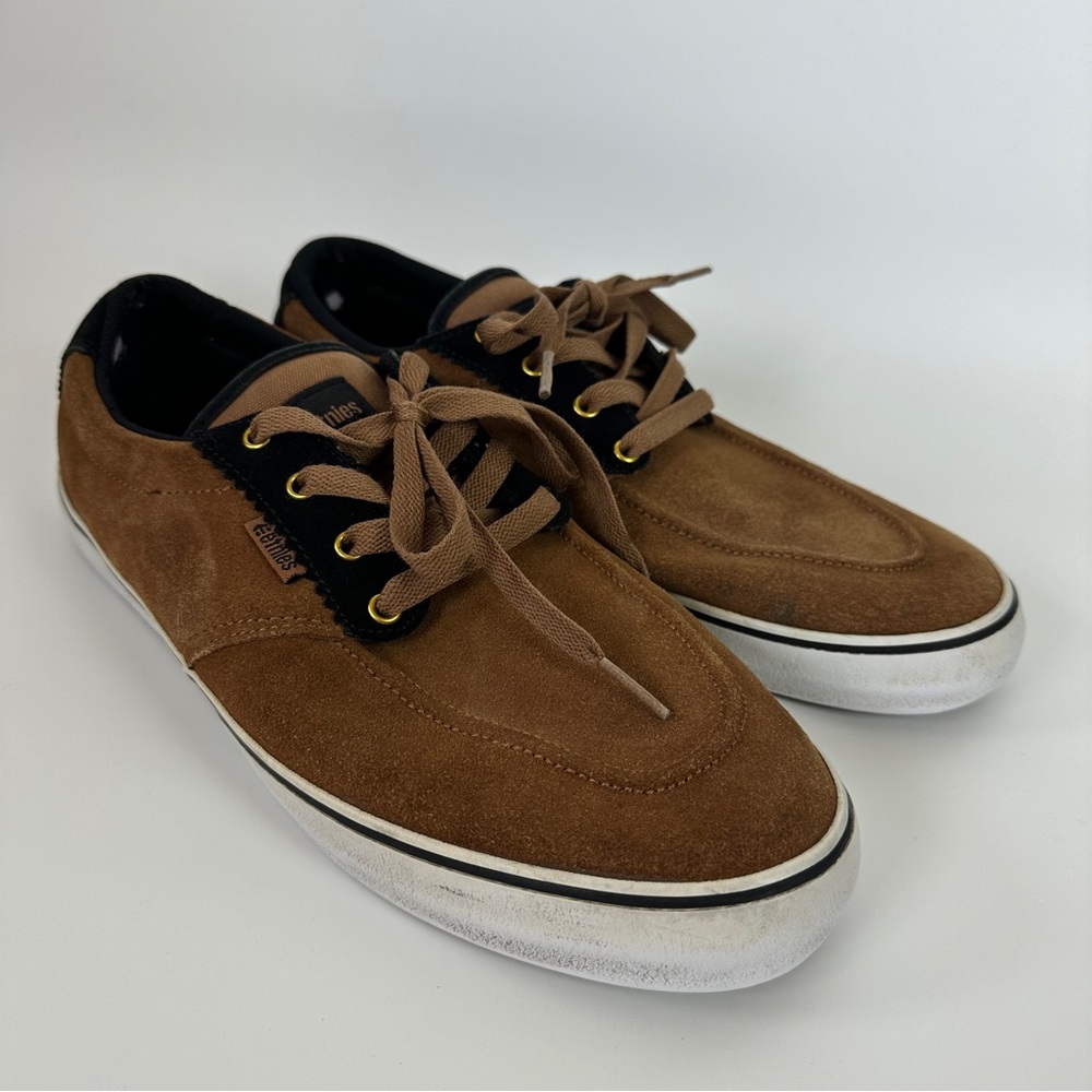 Etnies Jameson 2.5 Skate BMX Shoes Brown Suede Black‎ Men’s 11.5 2012